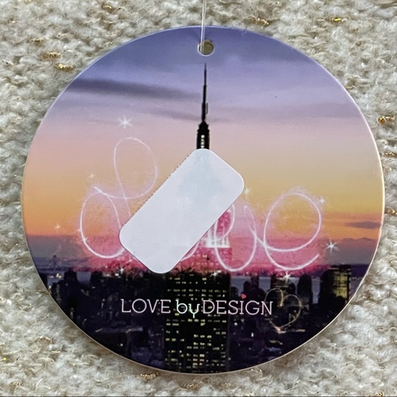 Love by Design thick cream & Gold sparkled pullover puff sleeve sweater - Picture 14 of 14